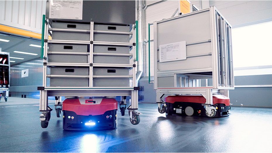 Lösung: Synergie aus FTS und modularen Wagen