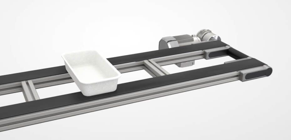 Double Flat Belt Conveyors