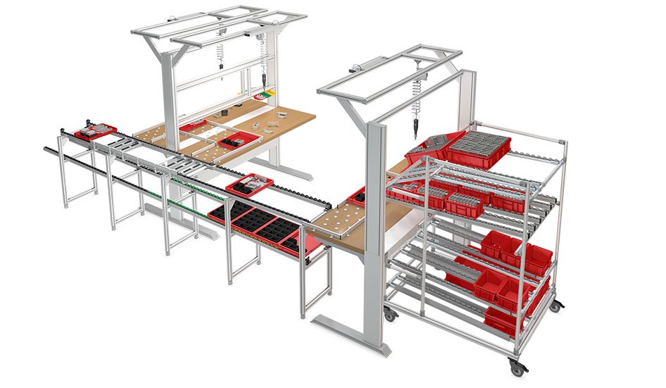 Work bench interlinking 